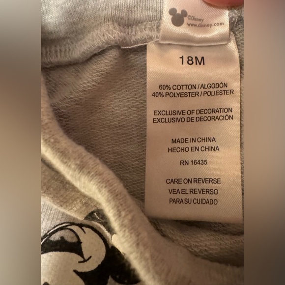 Disney Baby Mickey joggers 18mo. - Picture 4 of 5